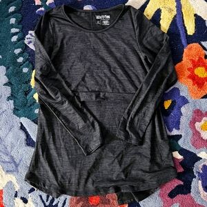 Latched Mama Long Sleeve Active Nursing Shirt